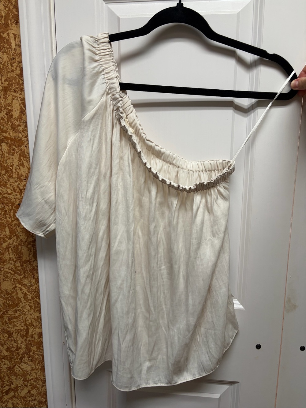 Grade & Gather One Shoulder Flowy Top